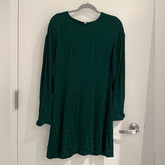 & OTHER STORIES Floral Jacquard Mini Dress size 8 - Picture 6 of 14